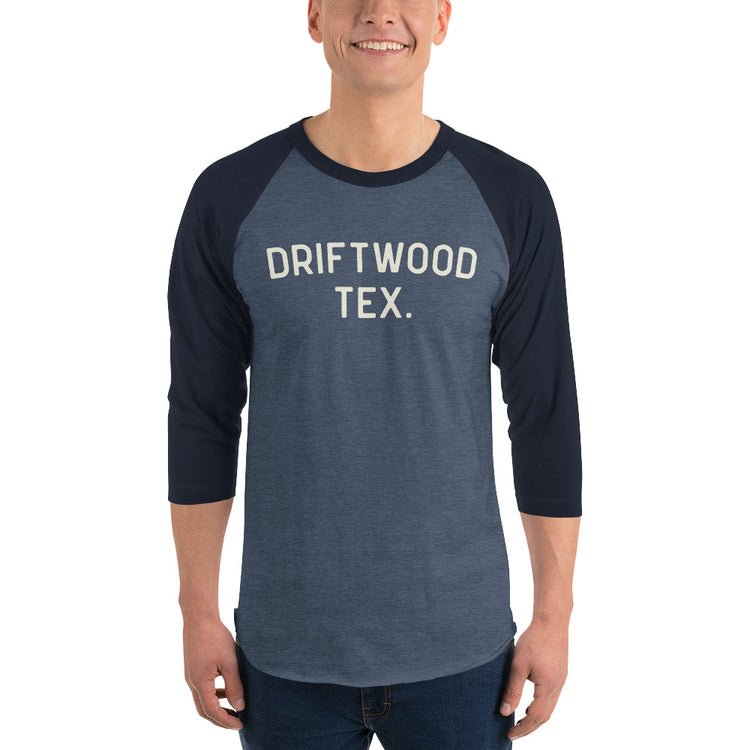 Driftwood TEX, 3/4 sleeve raglan shirt, front view