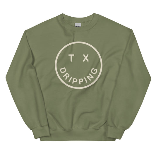 Smile Dripping TX - Unisex Sweatshirt