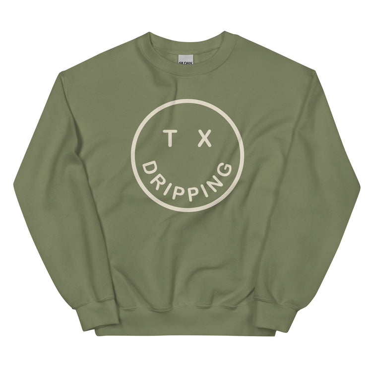 Smile Dripping TX - Unisex Sweatshirt