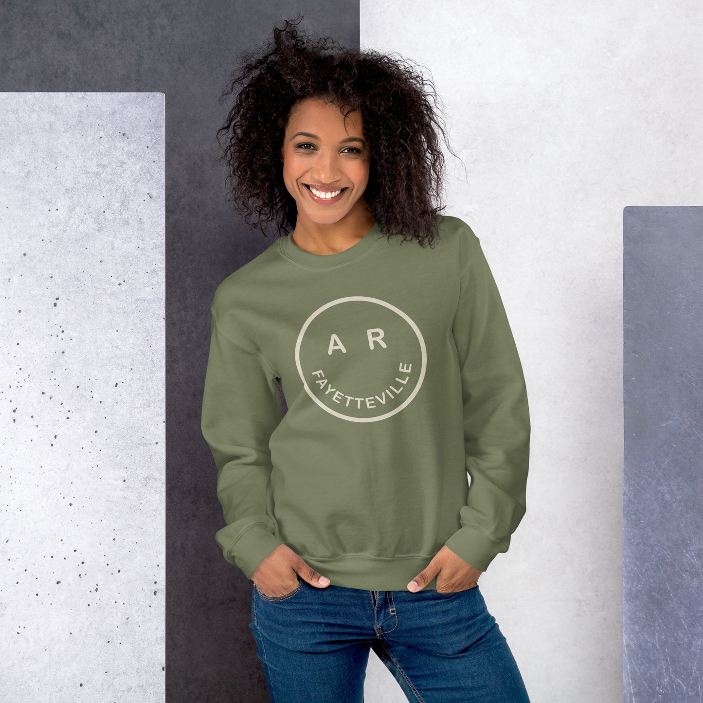 Smile Fayetteville AR - Unisex Sweatshirt