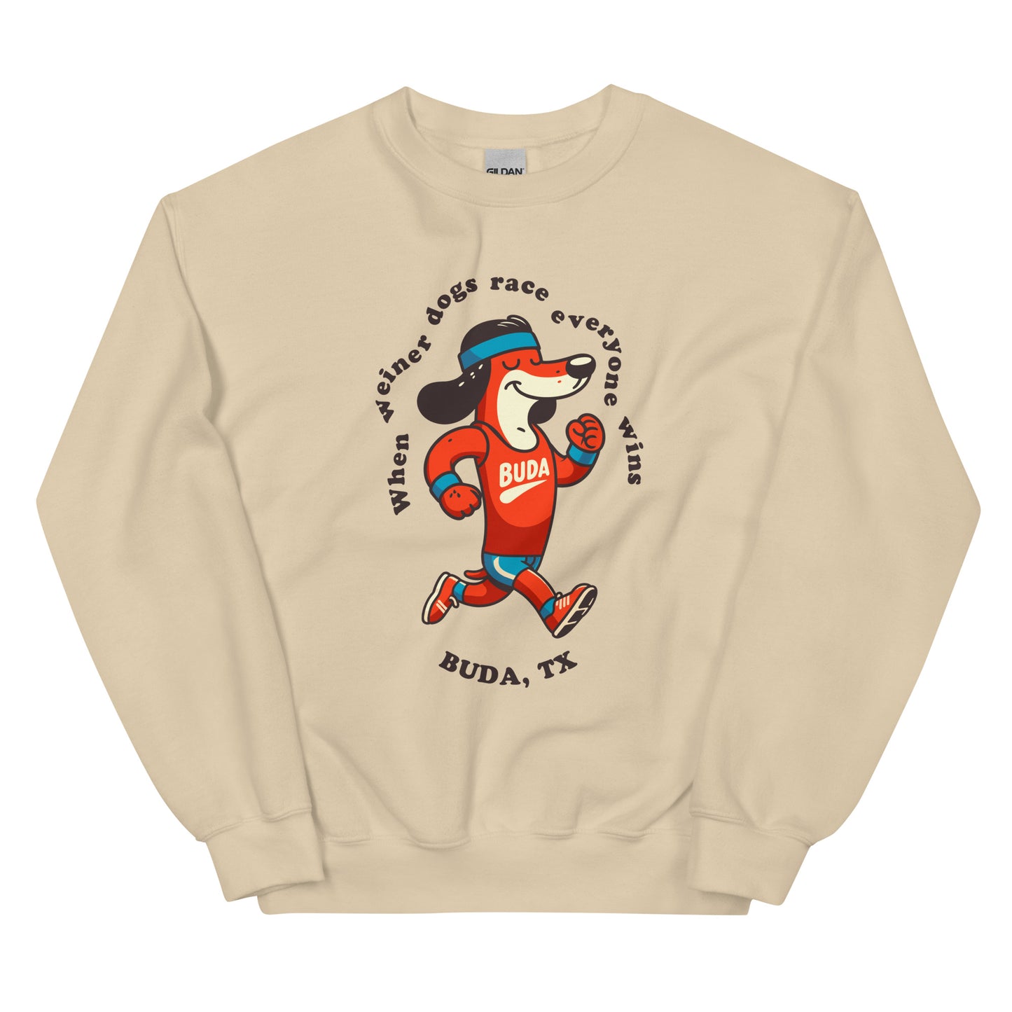 Buda Weiner Dog Racing - Sweatshirt