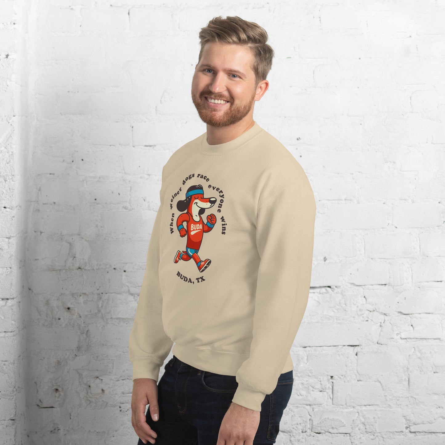 Buda Weiner Dog Racing - Sweatshirt