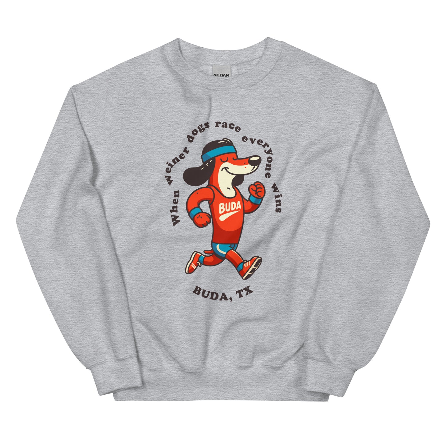 Buda Weiner Dog Racing - Sweatshirt