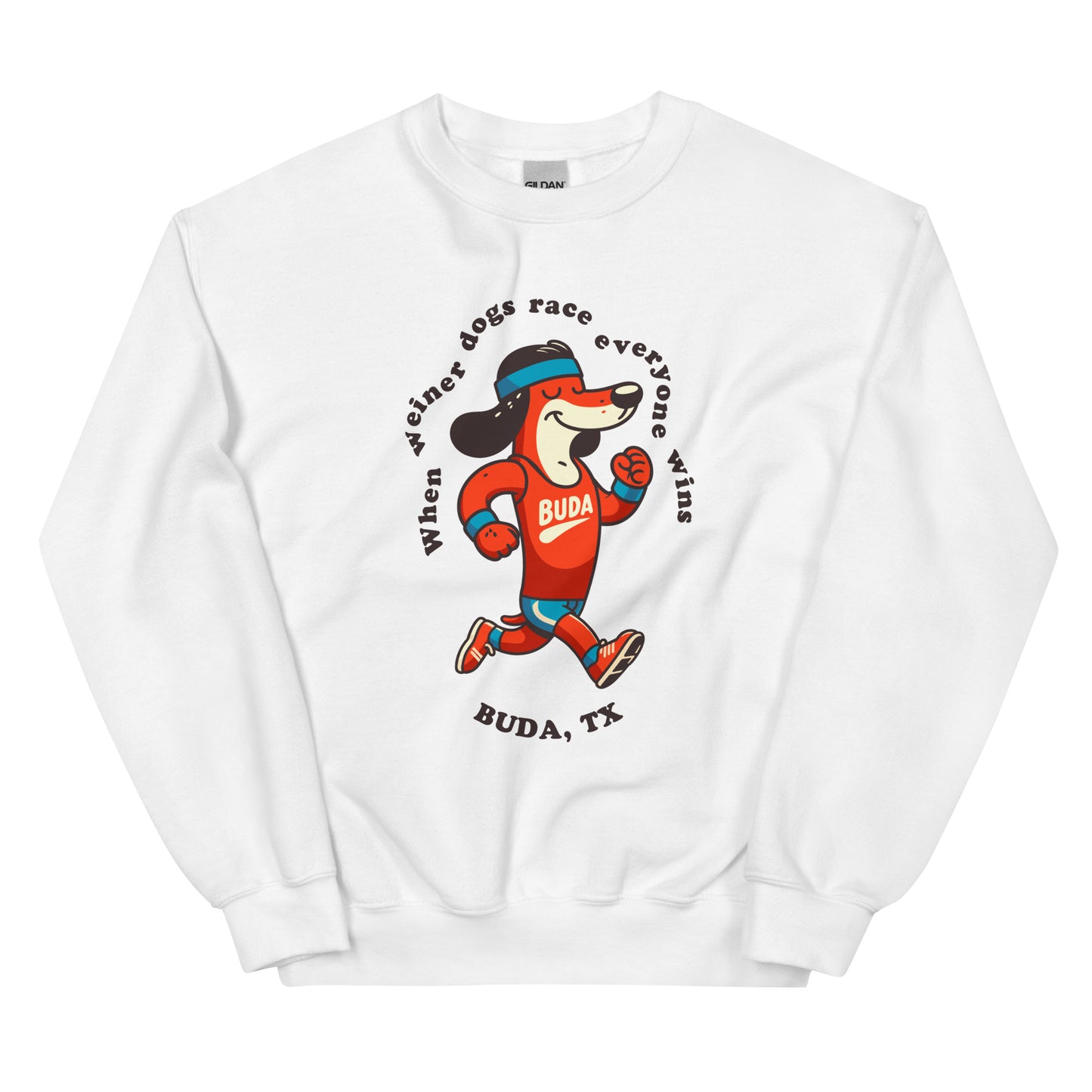 Buda Weiner Dog Racing - Sweatshirt