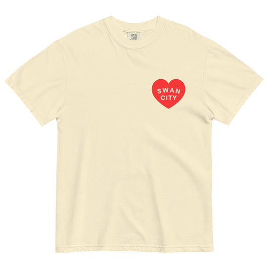 Love Swan City - Lakeland FL - garment-dyed t-shirt