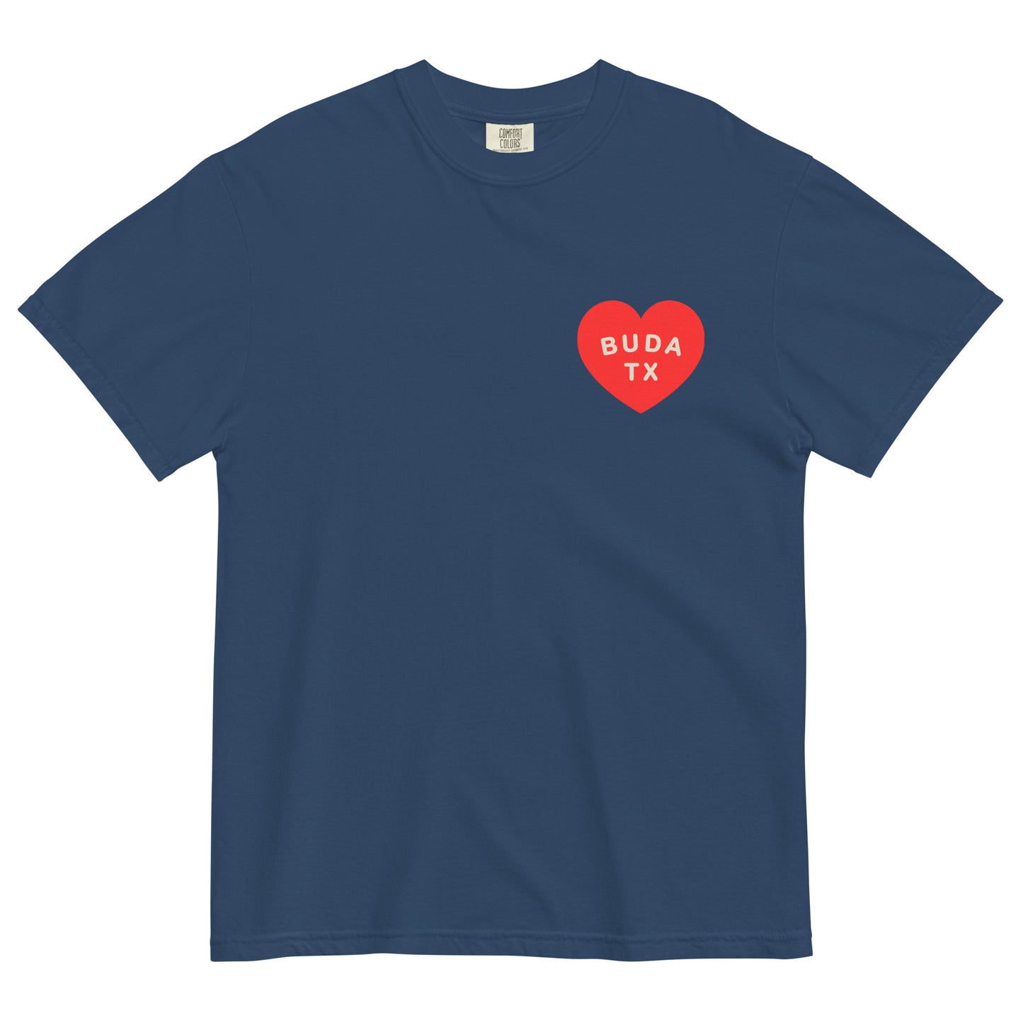 Love Buda TX - garment-dyed t-shirt