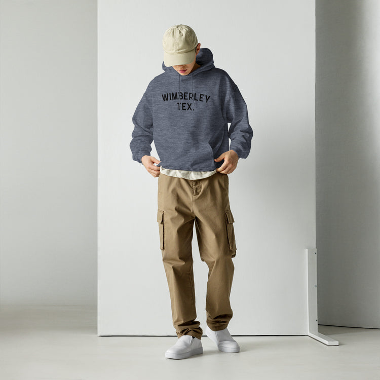 Wimberley TEX, Unisex Hoodie, front view