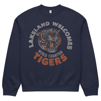 Lakeland Champion sweatshirt, Navy, front view