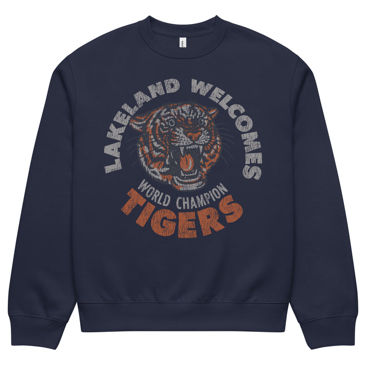 Lakeland Champion sweatshirt, Navy, front view