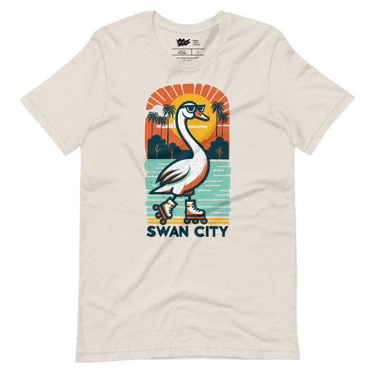 Swan City - Unisex t-shirt