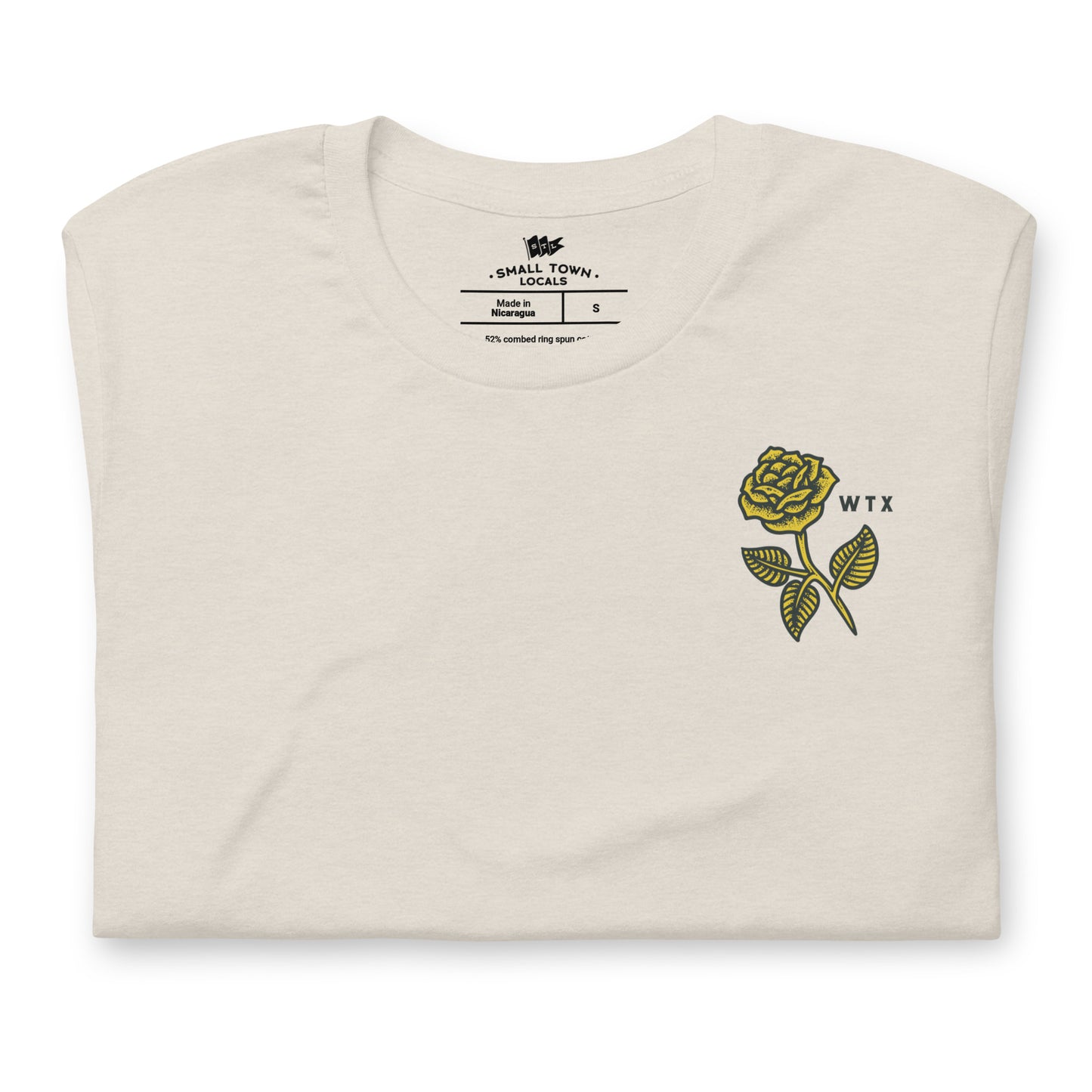 Wimberley TX Yellow Rose - t-shirt