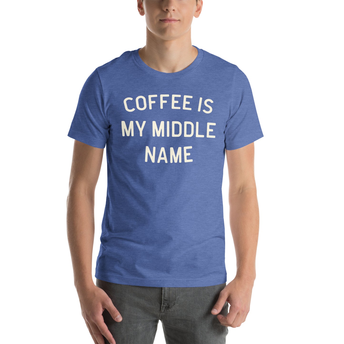 Coffee Is My Middle Name - Dark t-shirt