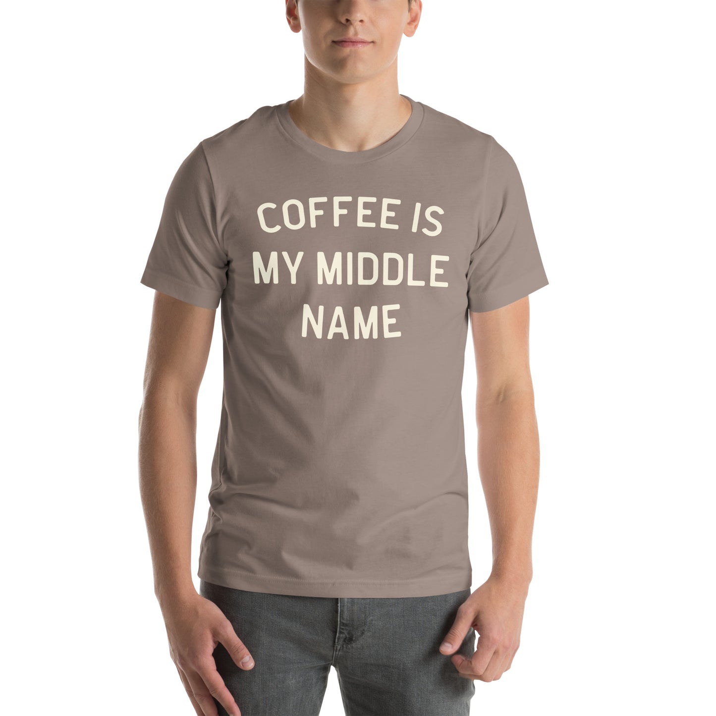 Coffee Is My Middle Name - Dark t-shirt