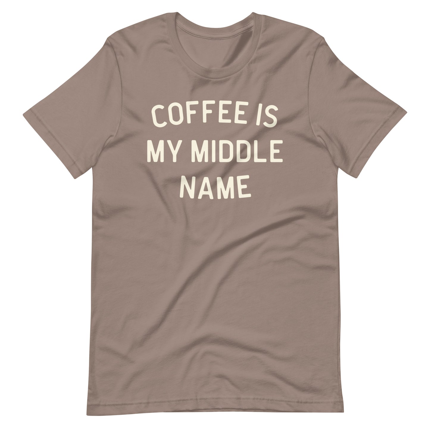 Coffee Is My Middle Name - Dark t-shirt