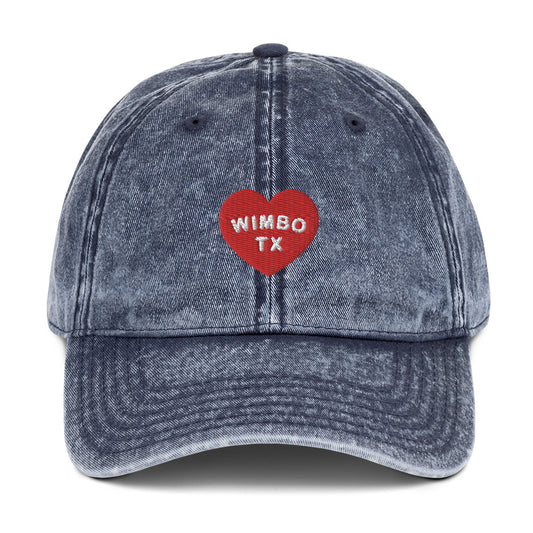 Love Wimberley TX - Denim Dad Hat