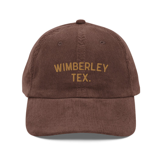 Wimberley Vintage corduroy cap