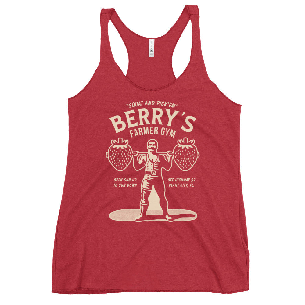 BERRY'S GYM - Racerback Tank