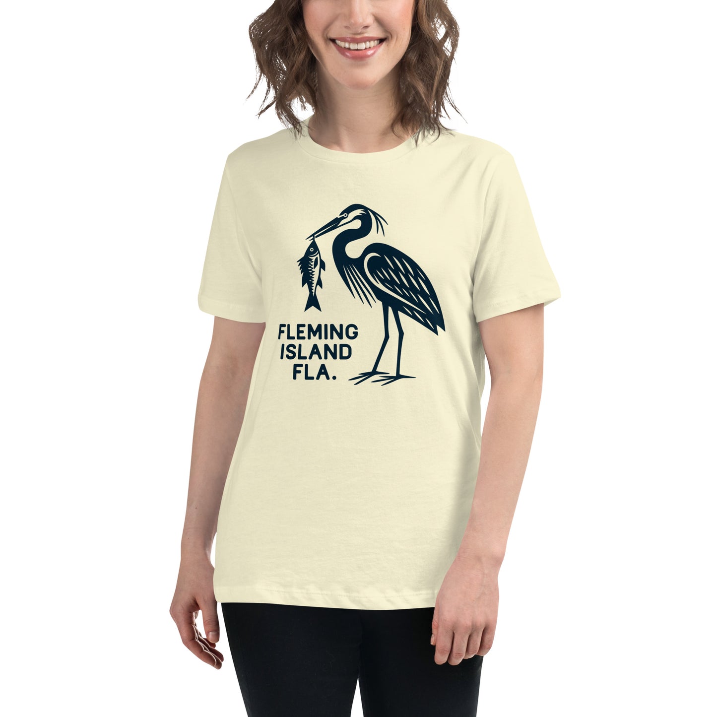 Fleming Island Heron - Women's T-Shirt