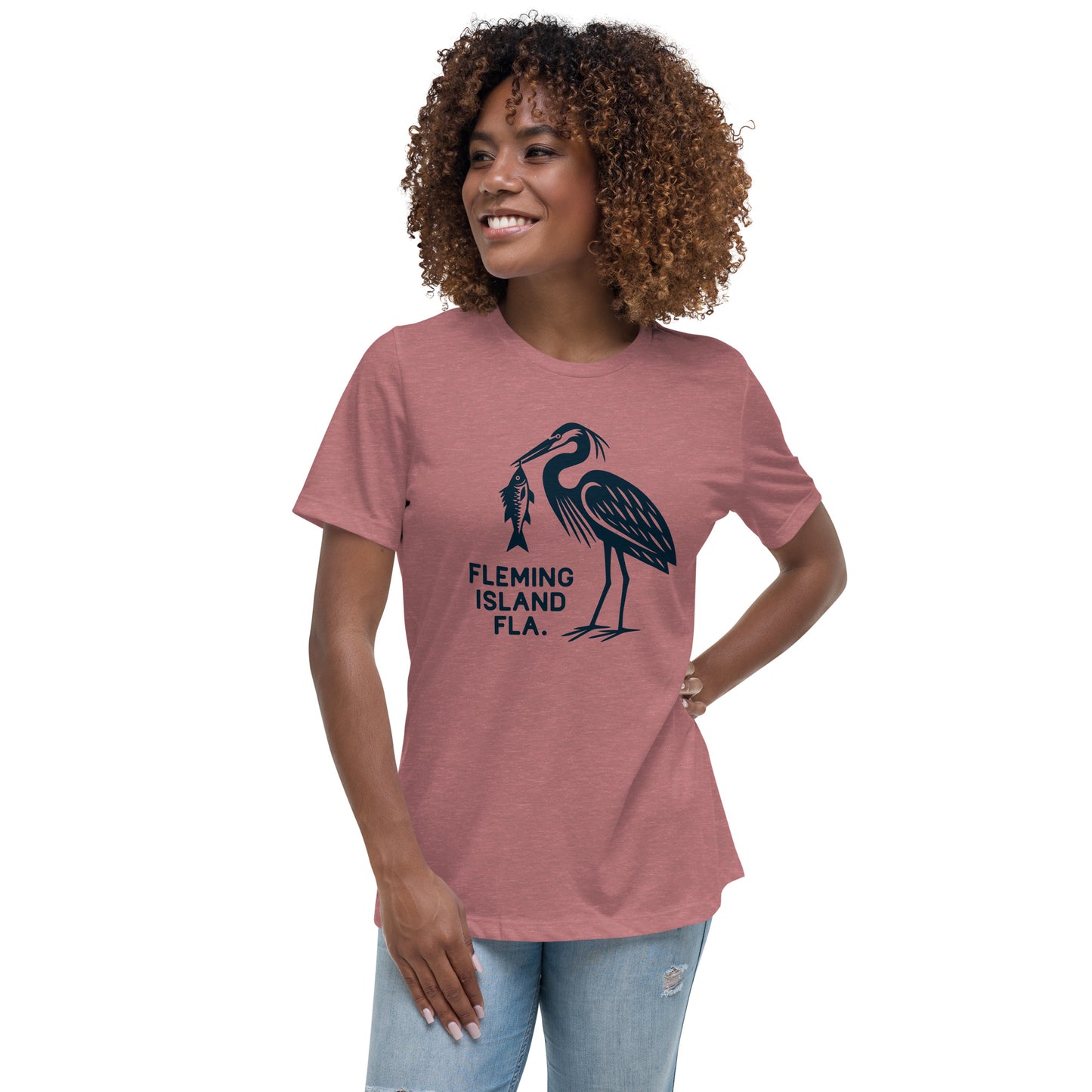 Fleming Island Heron - Women's T-Shirt