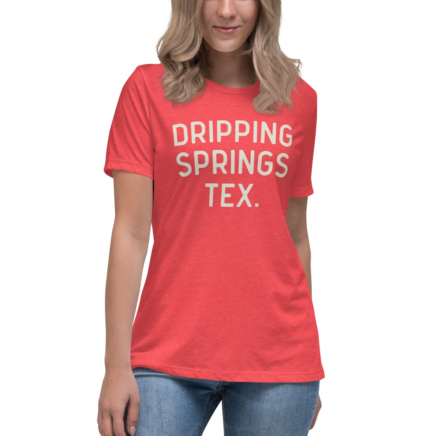 Dripping Springs TEX - Women's Relaxed T-Shirt