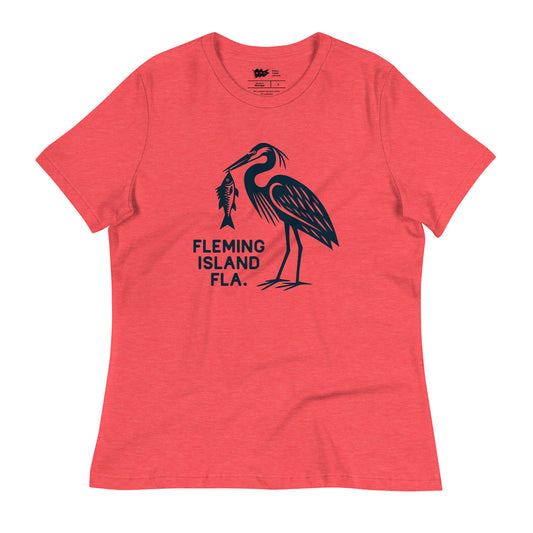 Fleming Island Heron - Women's T-Shirt