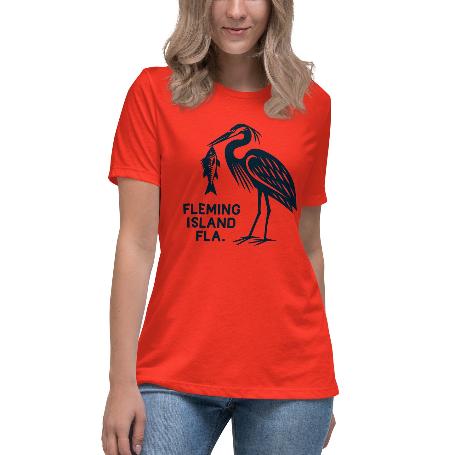 Fleming Island Heron - Women's T-Shirt